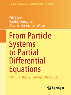 cover image of From Particle Systems to Partial Differential Equations
